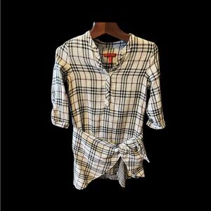 Sac's Fifth avenue cotton lined dress size M